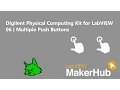 Digilent Physical Computing Kit for LabVIEW - 06 Read Multiple Push Buttons