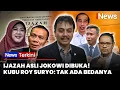 Lagu Akhirnya Ijazah Asli Jokowi Dibuka! Kubu Roy Suryo Cs: Tak Ada Bedanya dengan yang Beredar