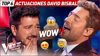 Actuaciones INESPERADAS de DAVID BISBAL en La Voz