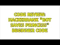 Code Review HackerRank Bot Saves Princess beginner code 3 Solutions