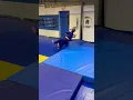 Young kids learning movement Judo throws