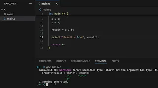 C Programming Tutorial 3 - Basic Mathematical Operations