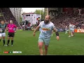 😉 Joe Marler sent off at Welford Road against Leicester Tigers, takes it well