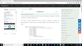 What is predicate in Java 8 javapedia net