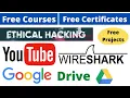 Udemy Free Certificate Courses Ethical Hacking Google Drive YouTube Marketing Project Online Classes