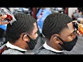 FULL LENGTH HAIRCUT TUTORIAL BEGINNER GUIDE HOW TO CUT 360 WAVES HIGH TAPER