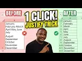 Split Text Into Rows in Excel Instantly The Justify Trick Nobody Knows