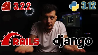 Django Python 3 12 vs Ruby on Rails Performance Comparison