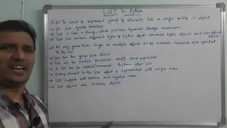 List in Python What is List Data type and How to create List in Python Python Programming