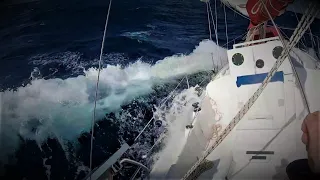 PART 2 of 3  THE WAVE ROVER STORY /solo Atlantic circuit in a Contessa 26/ Westward crossing