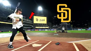can we hit the farthest ball ever hit at petco park padres