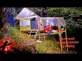 Download Lagu Camping hujan deras,tidur nyenyak di shelter pinggir sungai,,
