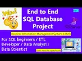 sql project sql portfolio project data science sql project Part 2