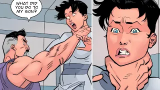 omni man u0026 atom eve find out what anissa did to invincible
