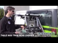 Thule Tram 9033 Ski-Snowboard Carrier for Rear Mount Bike Racks Quick Overview - ORS Racks Direct