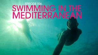 Swimming in the Mediterranean – Backpack Europe 006