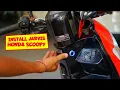 Lagu Pasang JARVIS Sidik Jari di HONDA SCOOPY - PCBWAY.COM