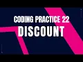 Discount Coding Practice 22 Python coding tips tricks Python Programming Nxtwave ccbp 4 0