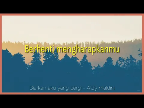Download MP3 Biarkan Aku Yang Pergi - Aldy Maldini | Cover Mp3
