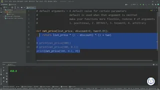 19 - Default arguments python
