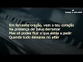 Playback - Em Fervente Oração Tom Para Contralto  [ Hino Da Harpa Cristã ] Julia Vitória #ComLegenda