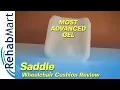 Lagu The Most Advanced Gel-Based Wheelchair Cushion - Saddle by The Comfort Company