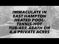 Immaculate in East Hampton!