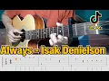 Lagu Always - Isak Denielson Fingerstyle Guitar Tutorial Tab + Chord