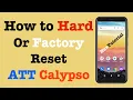 How to Factory Reset ATT Calypso Hard Reset ATT Calypso NexTutorial