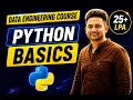 Python Basics for Data Engineering Variables Data Types Python Fundamentals Complete Tutorial