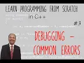 For C beginners - common errors and debugging Hindi