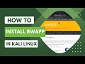 How to Install bWAPP in Kali Linux