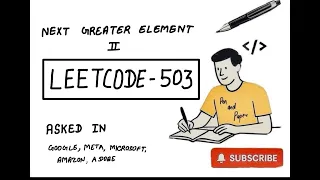 LeetCode 503 Next Greater Element II Monotonic Stack Circular Array Trick MAANG Preparation