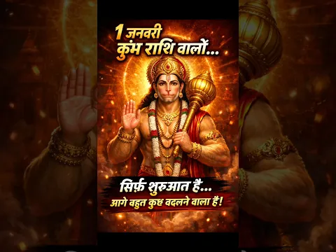 1 जनवरी 2026 कुंभ राशिफल || आज का कुम्भ राशिफ़ल #kumbhrashi #kumbhrashiajkerrashifal #1जनवरी