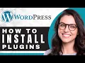 How to Install WordPress Plugins WordPress Tutorial 2025