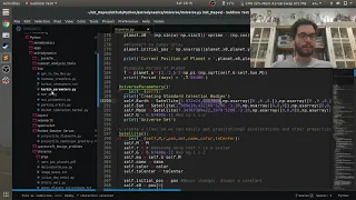 1D Projectile Dynamics in Python with Newtonian Gravity
