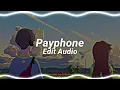 Download Lagu Payphone - maroon 5 ft. Wiz Khalifa [edit audio]