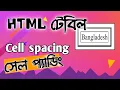 html table cell spacing cellpadding hsc ict inter class11 web design bangla tutorial class