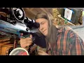 Josie Shoots the Airgun Nation Forum Bottlecap Challenge at 31 yards