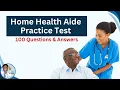 NEW Home Health Aide Practice Test for CNAs HHAs Ready Set Review