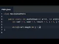 Maximum Sum Path in Java coding interview question series