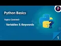 Python Tutorial for beginners Hindi Variables and Keywords in Python How Variable Works Python