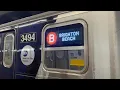 IND 6 Av Express R211A B Train Bedford Park Blvd to Brighton Beach