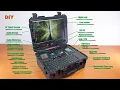 DIY Cyberdeck Evolution multi-function portable computer