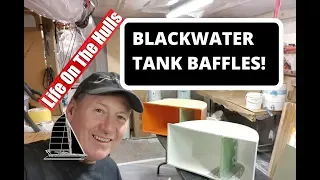 Ep089 Blackwater Tank Baffles and Workshop Cleanup – Building A Catamaran Australia