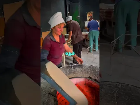طريقة غريبة لطهي الخبز😲