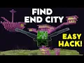 The SECRET to Finding End City EASILY How to find End City in Minecraft Bedrock Java