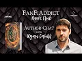 FanFiAddict Book Club Author Chat with Ryan Cahill