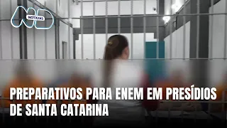 Preparativos para o ENEM em presídios de Santa Catarina começam amanhã