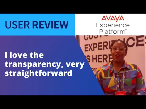 Thumbnail for Technical Analyst breaks silence | Avaya Experience Platform Review